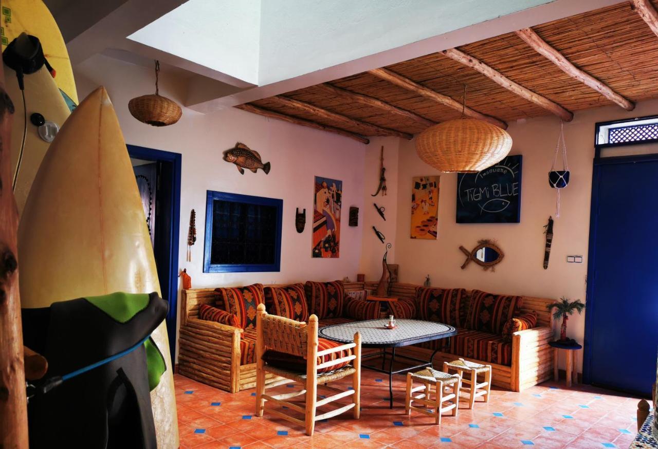 Tigmi Blue - Imsouane Surf Et Ocean Bed & Breakfast Ngoại thất bức ảnh