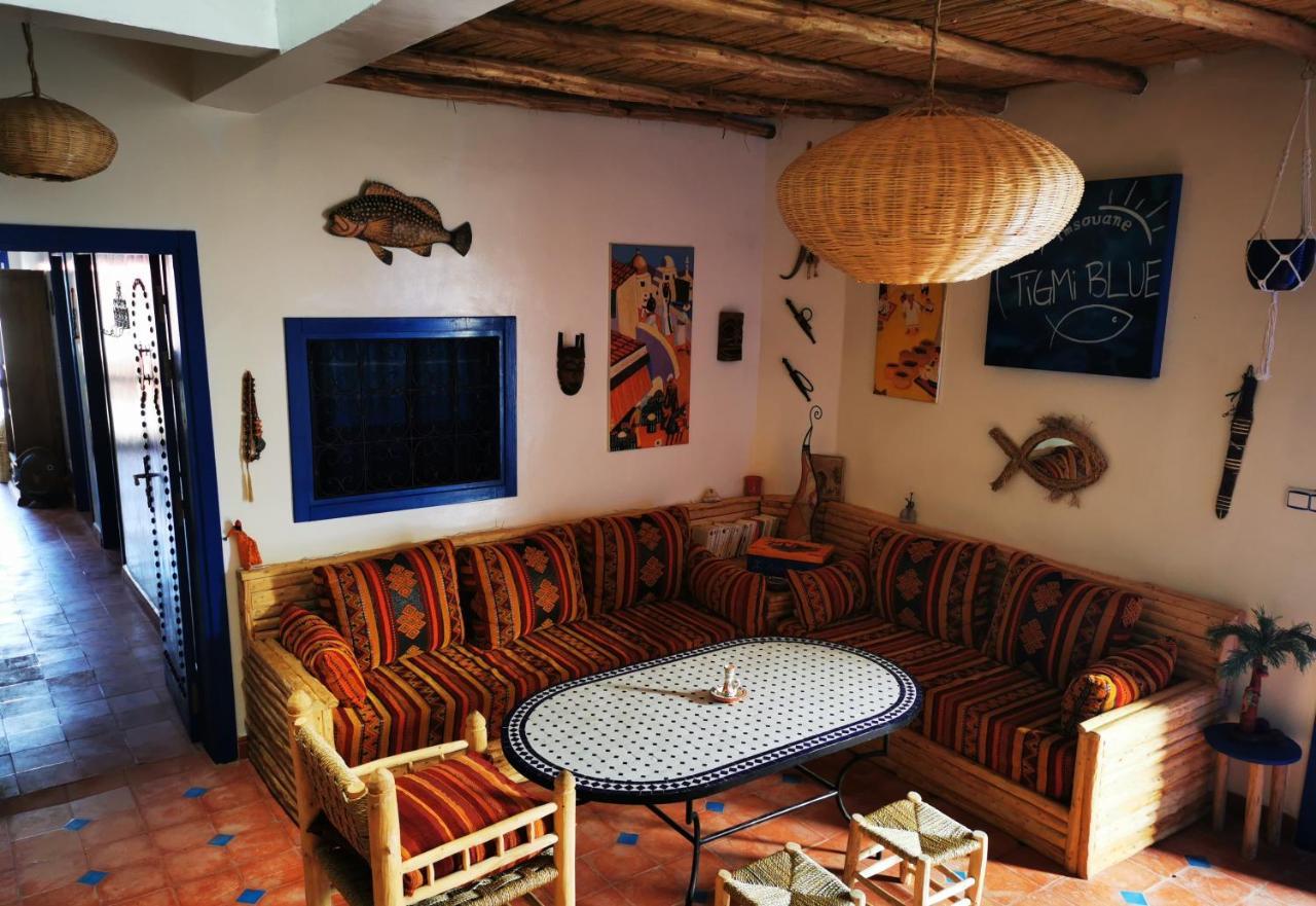 Tigmi Blue - Imsouane Surf Et Ocean Bed & Breakfast Ngoại thất bức ảnh