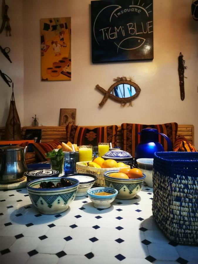 Tigmi Blue - Imsouane Surf Et Ocean Bed & Breakfast Ngoại thất bức ảnh
